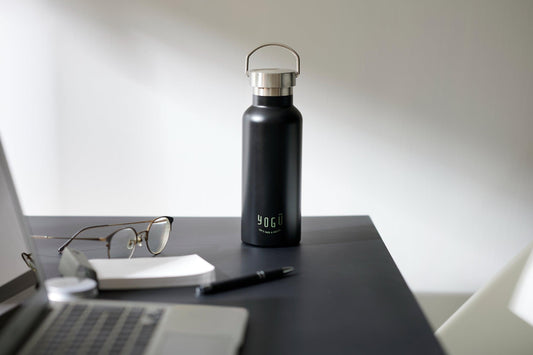 サーモボトル500ml|ブラック【余具 series】 - 知覧茶専門店 YOGŪ