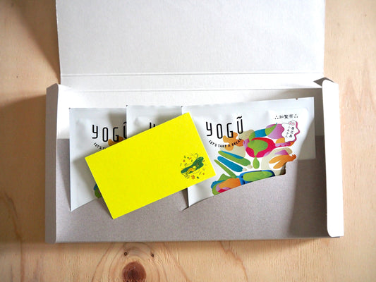 【ギフト】YOGŪ 知覧茶 一煎(リーフ)|小みかん(ティーバッグ)|ゆず(ティーバッグ)