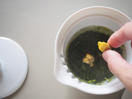 お茶と私と、秋のお煎茶