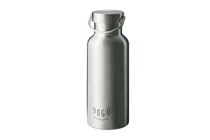 サーモボトル500ml｜シルバー【余具 series】 - 知覧茶専門店 YOGŪ